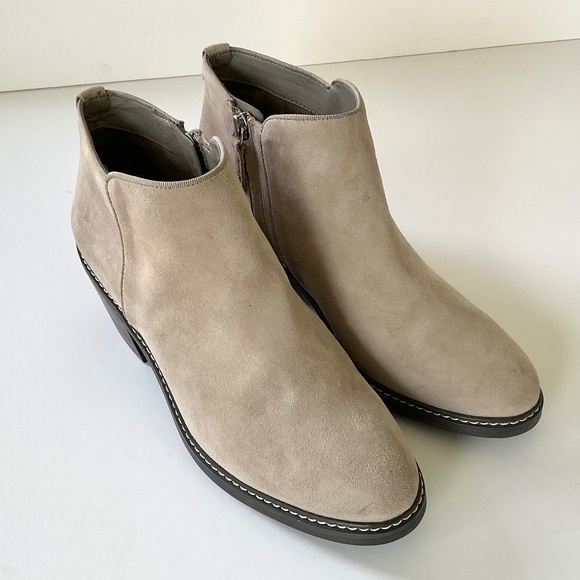 SAM EDELMAN Pryce Tan Waterproof Ankle Boots Size 8.5 Like New Condition - Picture 3 of 8